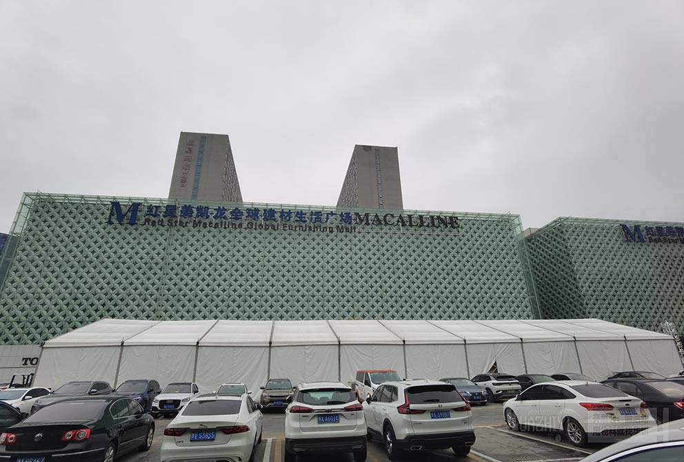鄭州華熠篷房租賃公司搭建戶(hù)外白色歐式篷房